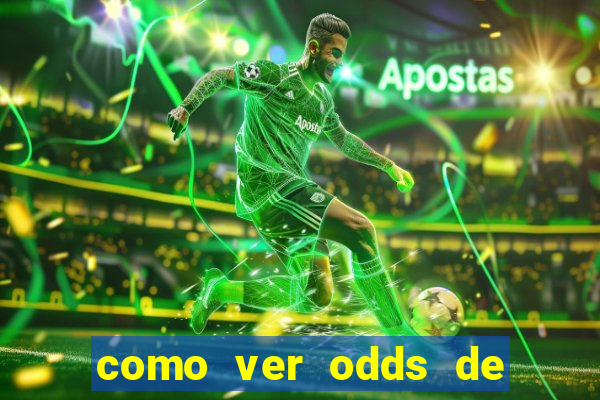 como ver odds de jogos passados